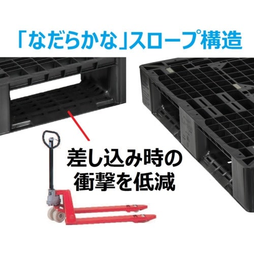 NPC プラスチックパレットLA−1311RR 片