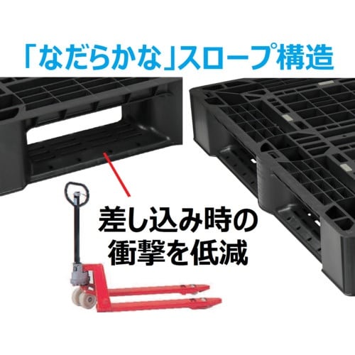 NPC プラスチックパレットSLB−1111RR