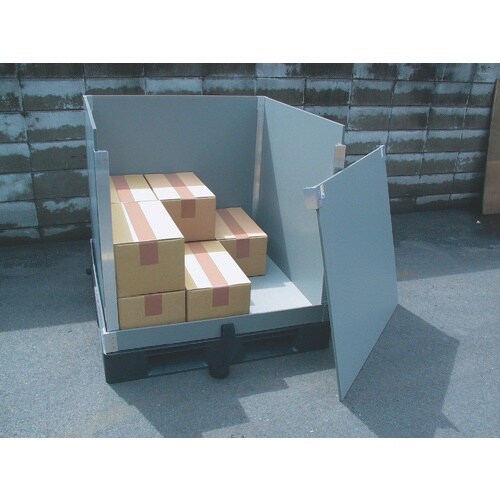 西田製凾 折りたたみプラスチックコンテナ(通い箱)