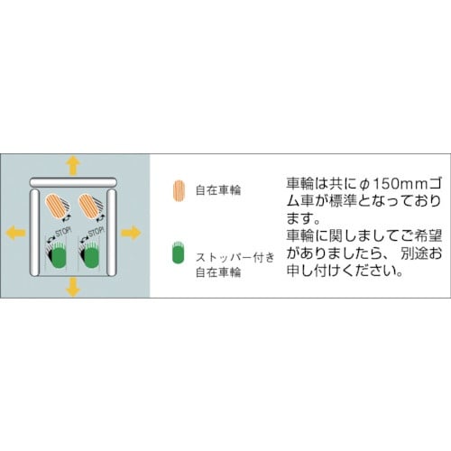 テックサス ロールボックスパレット 1100x80