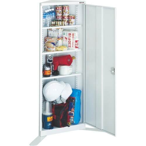 TRUSCO コーナーロッカー H1500 固定棚