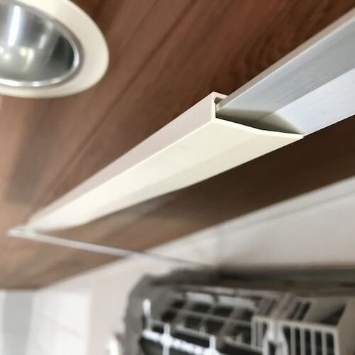 BBK エアコン洗浄カバー用支持金具固定プラ