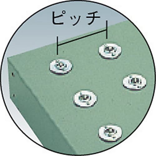TRUSCO ボールキャスターユニット フリーテー