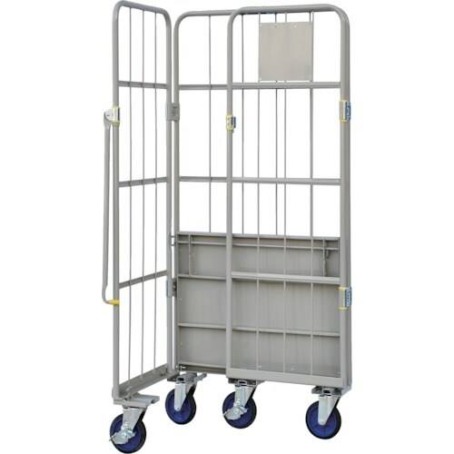 ワコーパレット 床板スチール製カゴ車 800×60