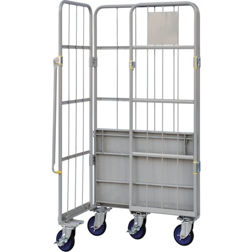 ワコーパレット 床板スチール製カゴ車 850×60