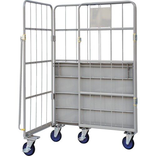 ワコーパレット 床板スチール製カゴ車 1100x8