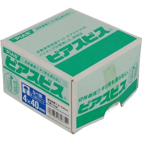 YAHATA なべドリルねじP(箱) 4×40(1