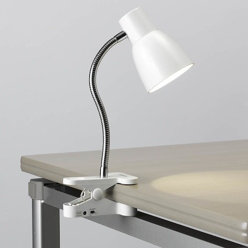 YAZAWA 単4形乾電池式フレキシブルクリップラ