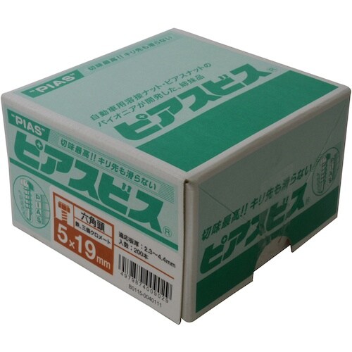 YAHATA 六角ドリルねじP(箱)HEX 5×1