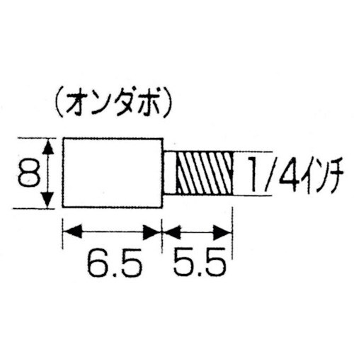 WAKI ケルダボ クローム 8mm 1/4インチ