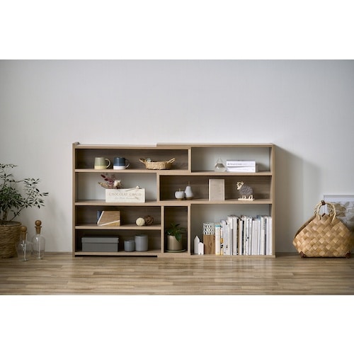 IRIS 296584 ウッドスライドラック ライ