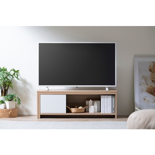 IRIS 296249 伸縮テレビ台 ライトナチュ