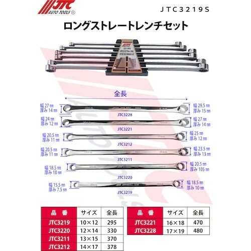JTC ロングストレートレンチセット