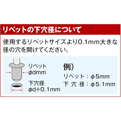 JTC ハンドリベット