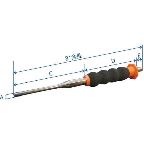 JTC 7PCS 平行ポンチセット