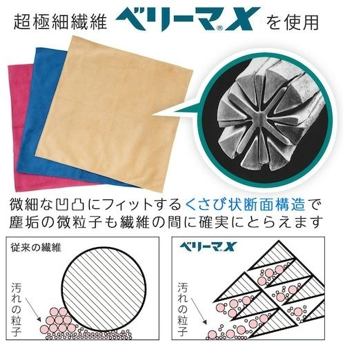 キング クリーニングクロス ブルー