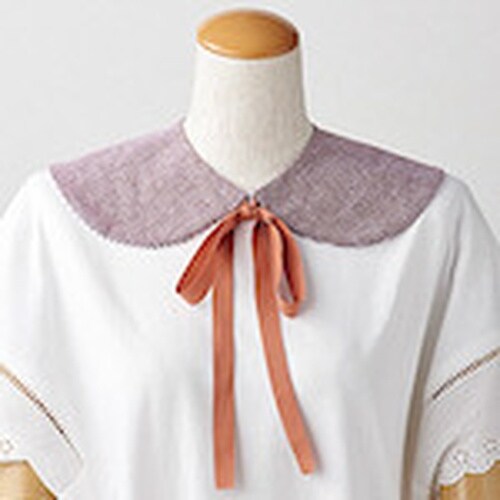 CLOVER 付け襟テンプレート 丸襟