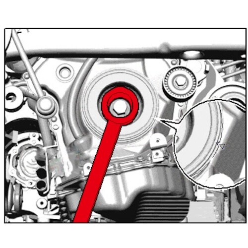 JTC クランクシャフトプーリーホールディングツー