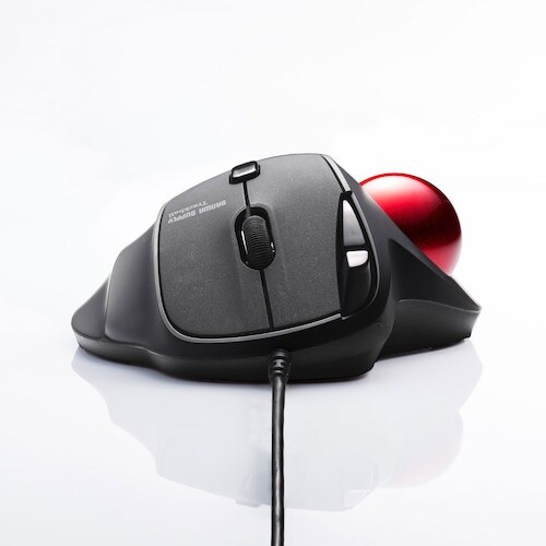 SANWA 有線トラックボール(静音・5ボタン・親