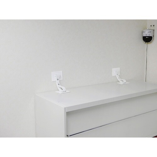 ティーエフサービス 家具・書庫転倒防止粘着金具 テ