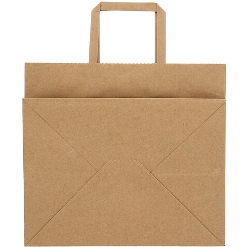 スワン 手提げ紙袋 Nフラットチャームバッグ 平手