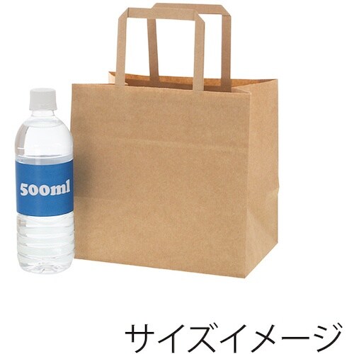 スワン 手提げ紙袋 Nフラットチャームバッグ 平手