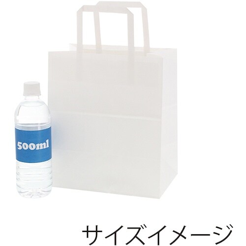 スワン 手提げ紙袋 Nフラットチャームバッグ 平手