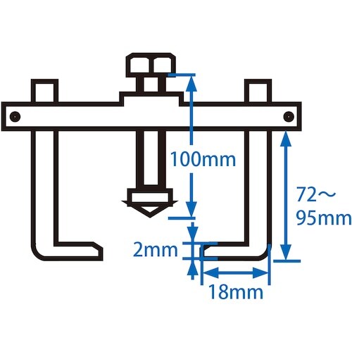 JTC クランクプーリープーラー