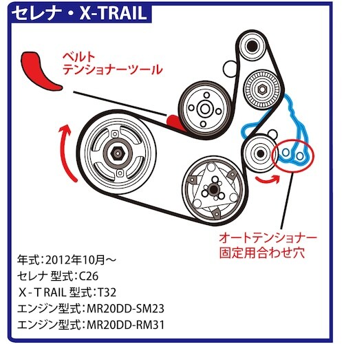 JTC ベルトテンショナーツール