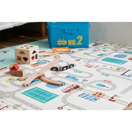 萩原 プレイマット 折り畳み 水拭きOK エクスロ