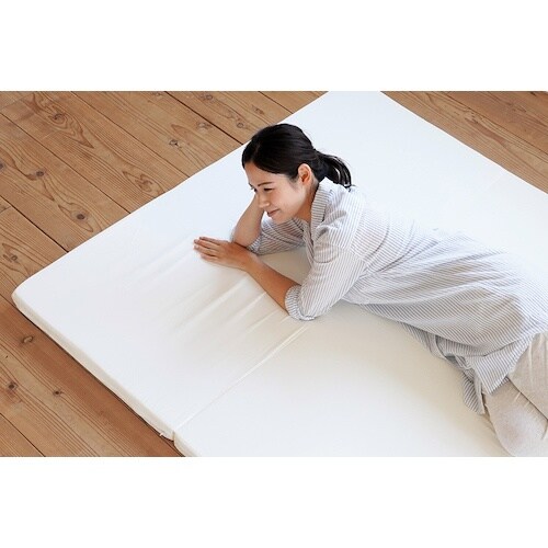 萩原 3つ折り5cmマットレス セミダブル 120