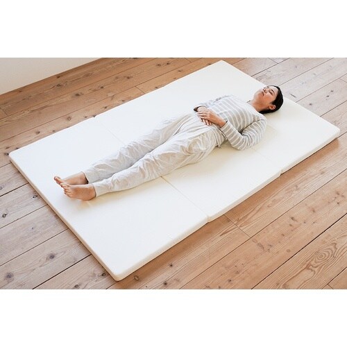 萩原 3つ折り5cmマットレス セミダブル 120