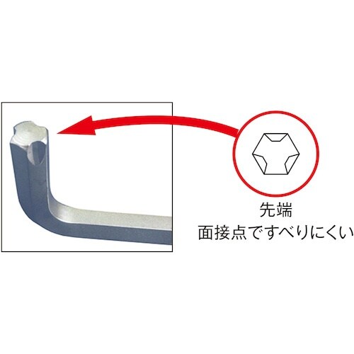 JTC 6角L型レンチセット 滑り止め付き