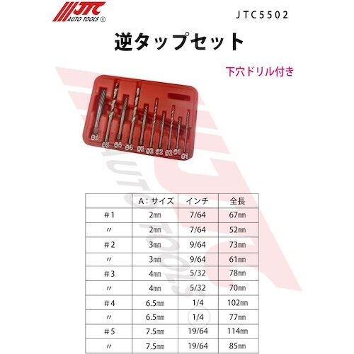 JTC 逆タップセット