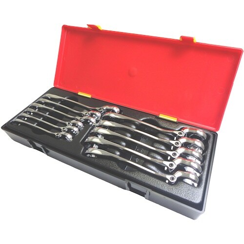 JTC 11PCS コンビネーション首振りフレアナ