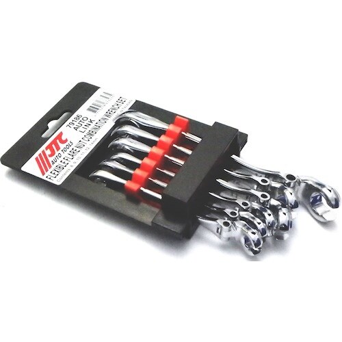 JTC 6PCS コンビネーション首振りフレアナッ