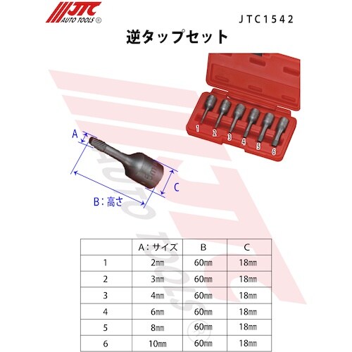 JTC 逆タップセット