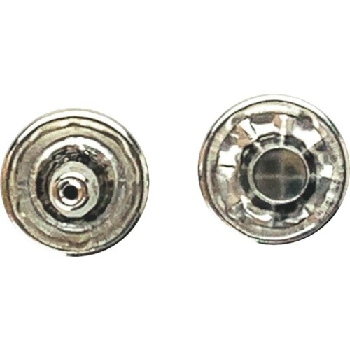 ユタカメイク 平ベルト金具 両面カシメ 大オス・メ