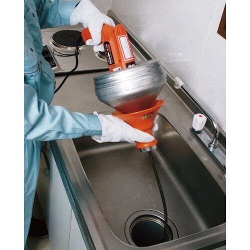 KANTOOL 排水管掃除機 電動ハンディロッダー