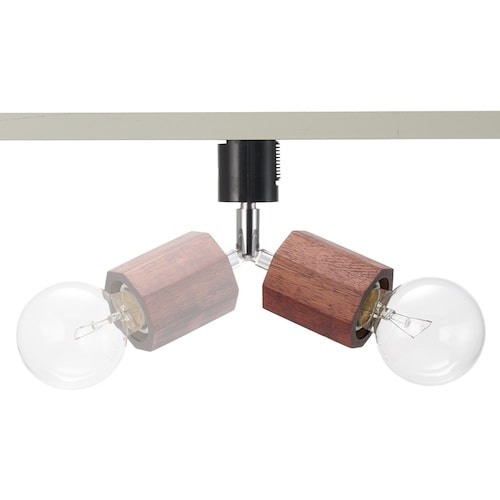 YAZAWA ウッドヌードスポットライトオクタゴン