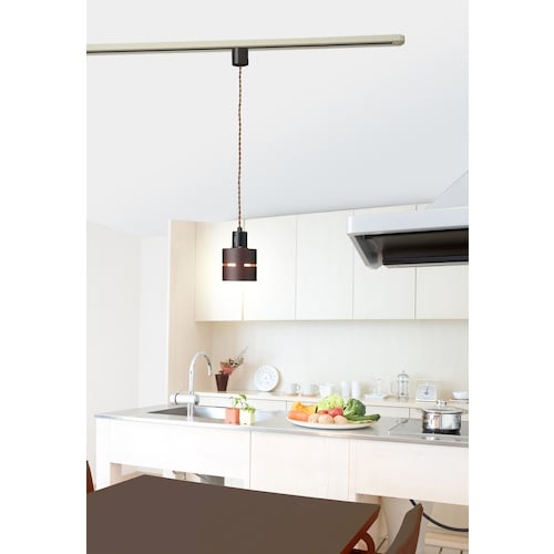 YAZAWA ウッドセードダクトペンダントライトダ