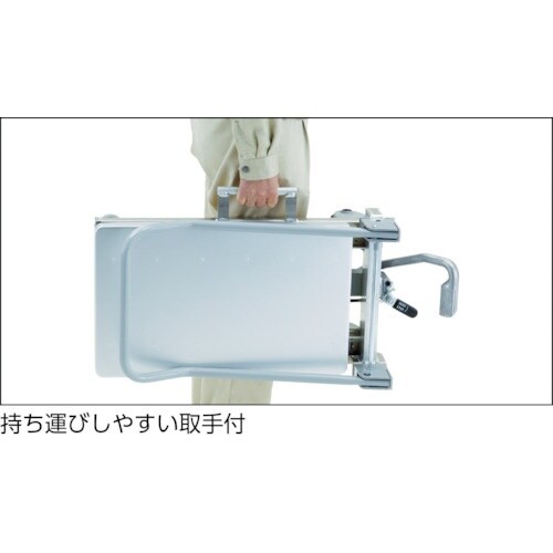 TRUSCO アルミハンドリフター60kg(足踏み