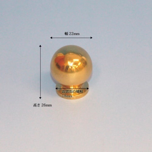 WAKI 真鍮つまみ