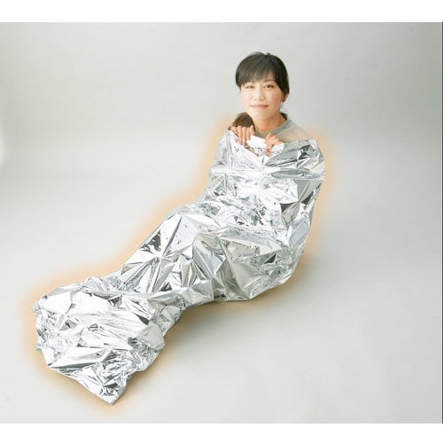 axis 非常用アルミ防寒具 寝袋 あったかい寝