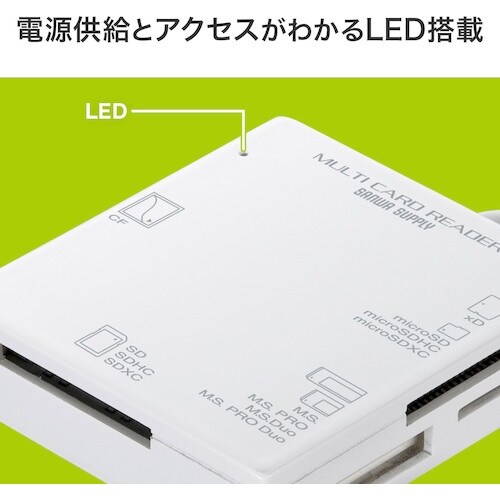 SANWA USB2.0 カードリーダー