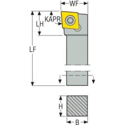 セコ 旋削 ISO標準ホルダー