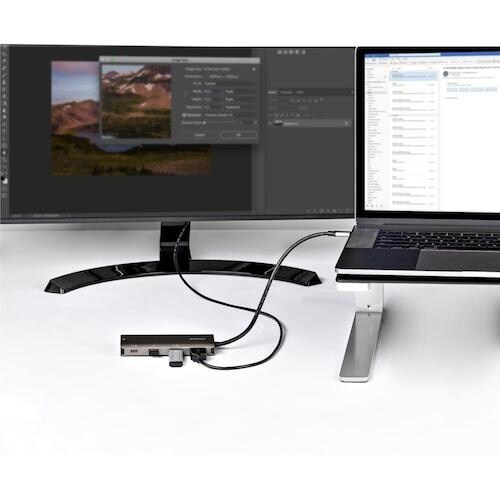 StarTech USBマルチハブ/USB−C/4