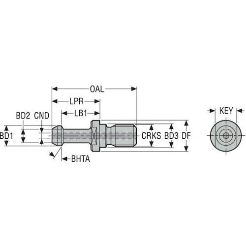 セコ プルスタッド ISO / BT JIS
