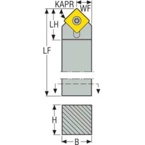 セコ 旋削 ISO標準ホルダー