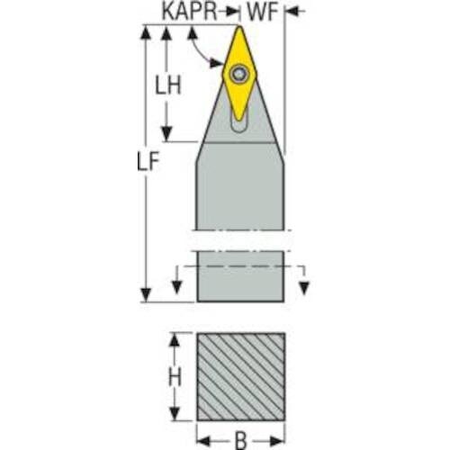 セコ 旋削 ISO標準ホルダー